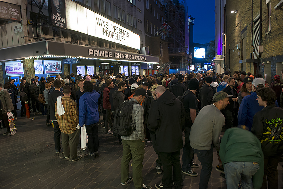 Vans Propeller Premiere London 2015 - cinema