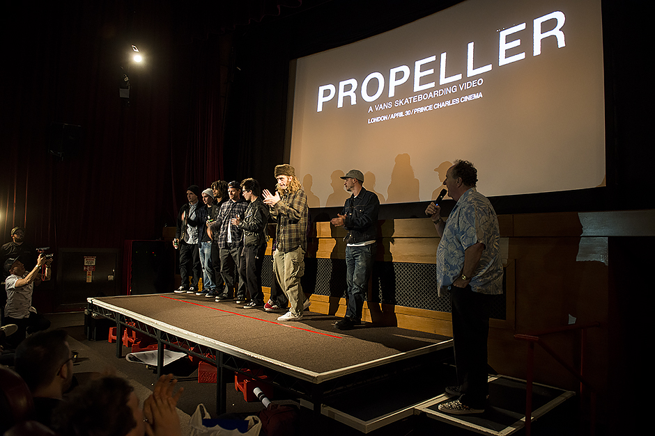 Vans Propeller Premiere London 2015 - voorwoord
