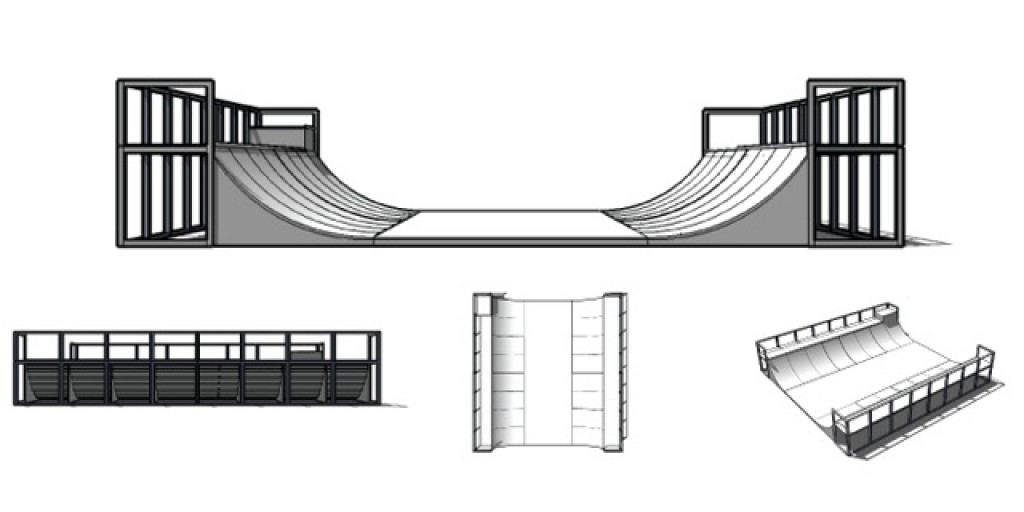 plywood-halfpipe