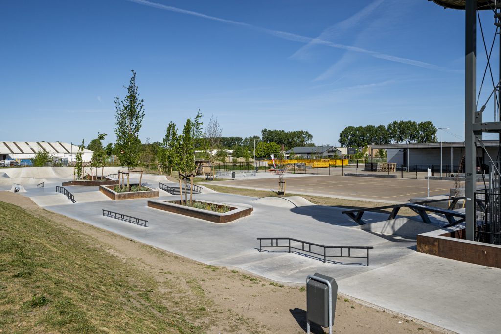 Skatepark Roosendaal - Realisatie: Nine Yards Skateparks