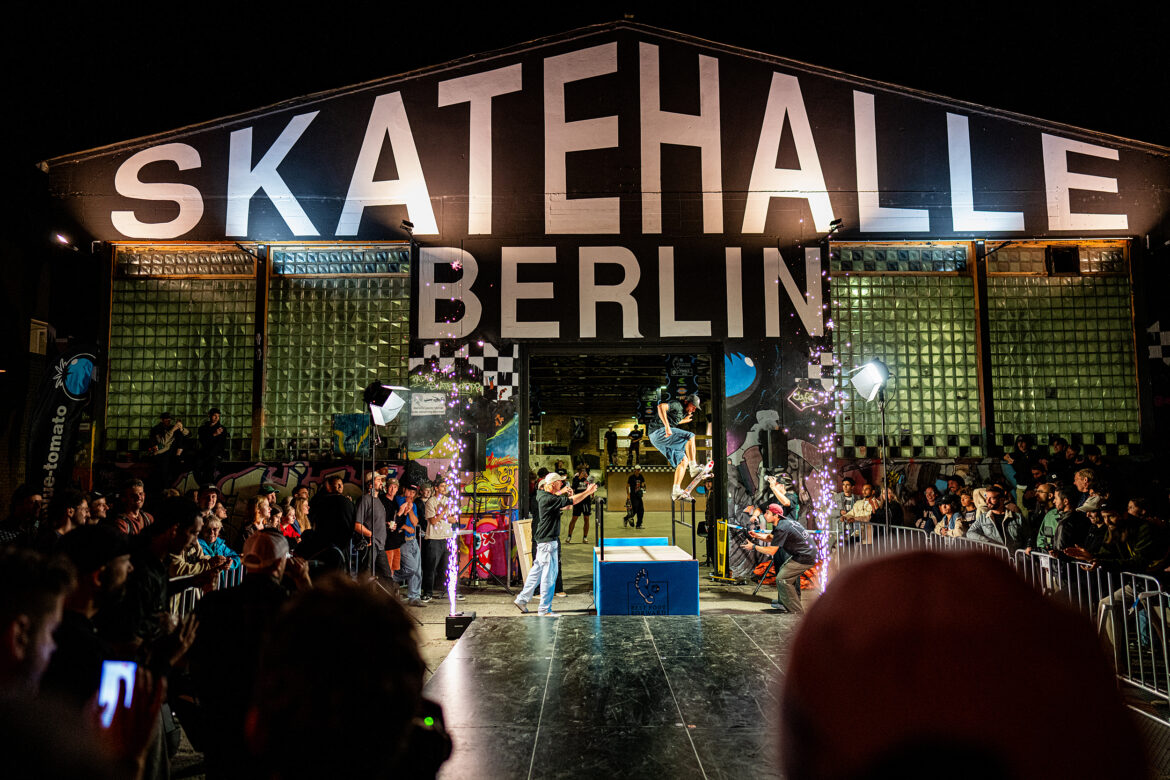 Blue Tomato Best Foot Forward Cash For Trick Session at Skatehalle Berlin 2023