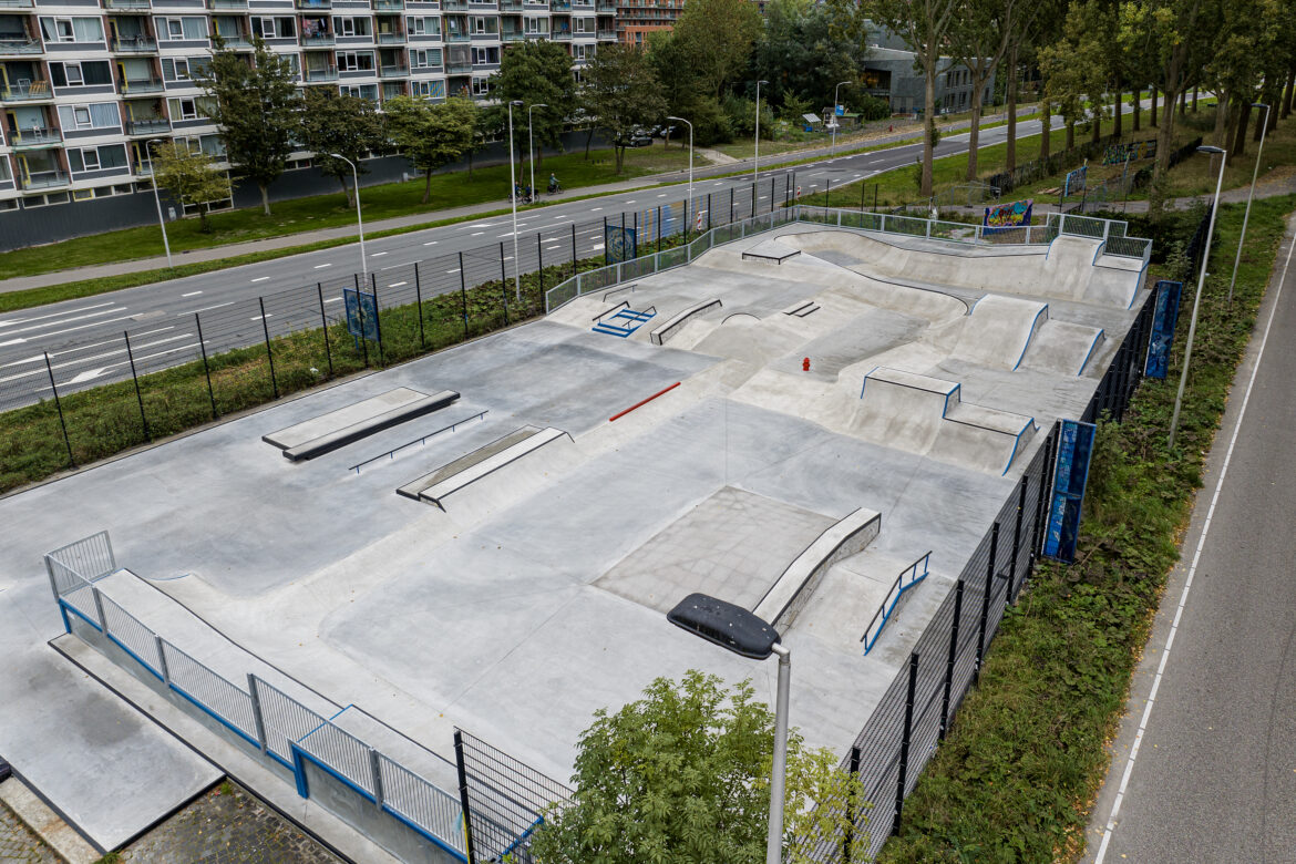Middenberg Skatepark Delft by SkateOn Skateparks
