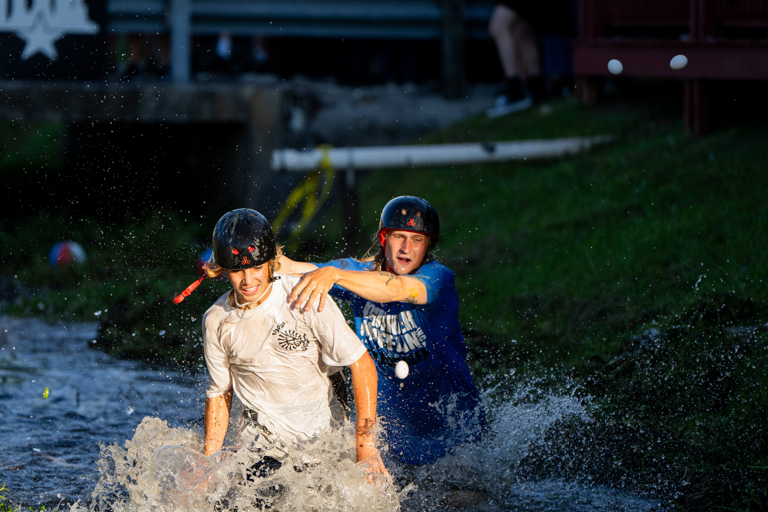 Moat Race during Tampa AM 2023 at Skatepark of Tampa