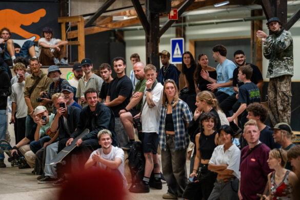 Burnside Team Battle 2026 – Burnside Skatepark Deventer Crowd during the Burnside Team Battle 2026 at Burnside Skatepark in Deventer