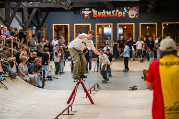 Burnside Team Battle 2026 – Burnside Skatepark Deventer Bart Buikman skating during the Burnside Team Battle 2026 at Burnside Skatepark in Deventer