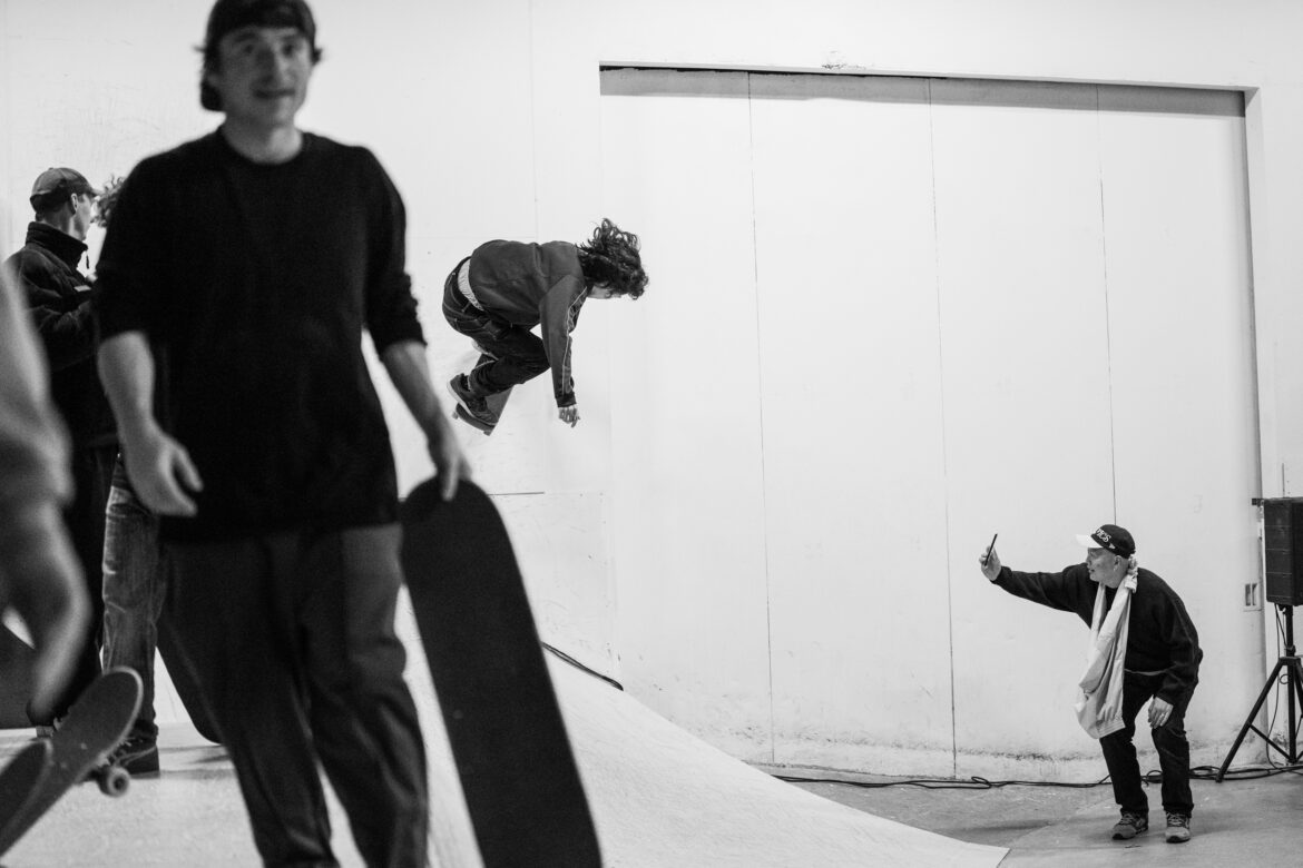 Asics Skateboarding Docu/Style Action Premiere and team session at PARK Amsterdam Luca Hirata skateboarding during Asics Skateboarding Docu/Style Action Premiere and team session at PARK Amsterdam at 28 of October 2026.