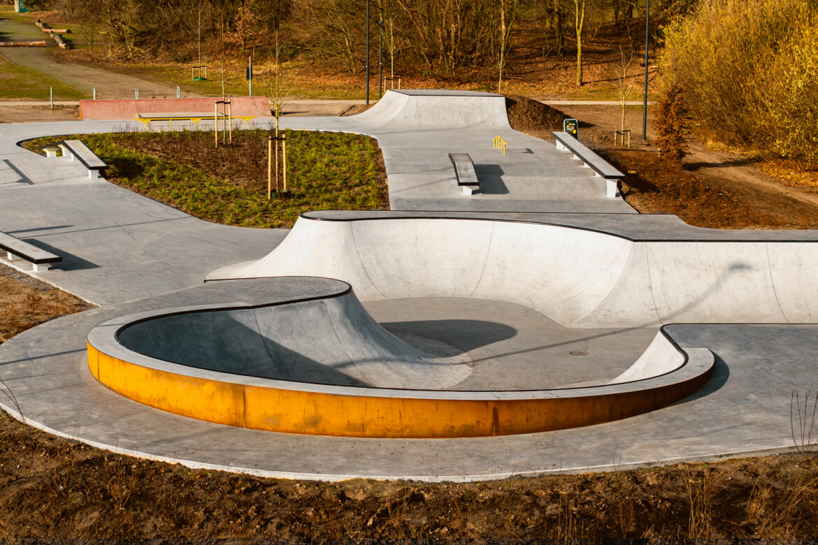 default de bowl in skatepark Oosterhout