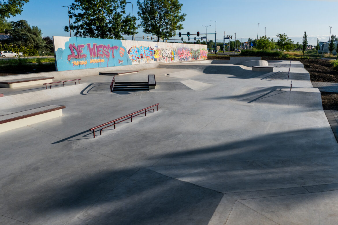 default Overzichtsfoto van Skatepark de West in Amstelveen