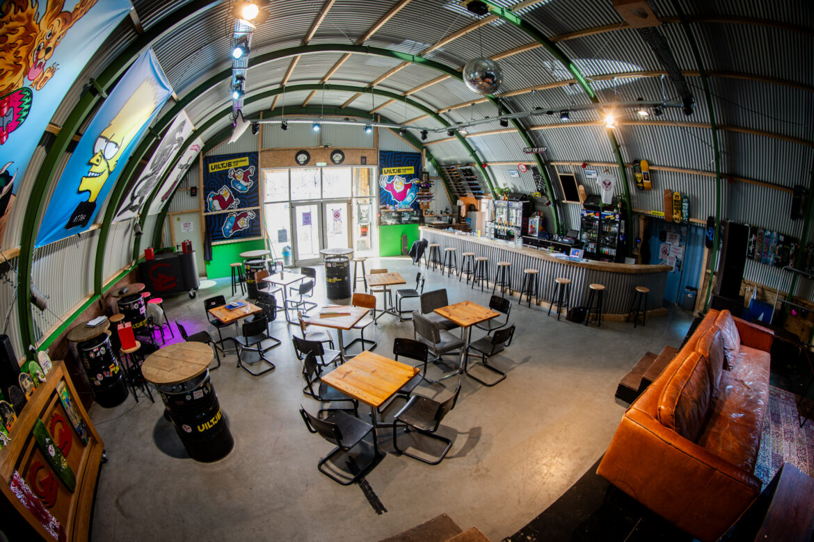 Bar / Restaurant bij World Skate Center Skatepark in Den Bosch